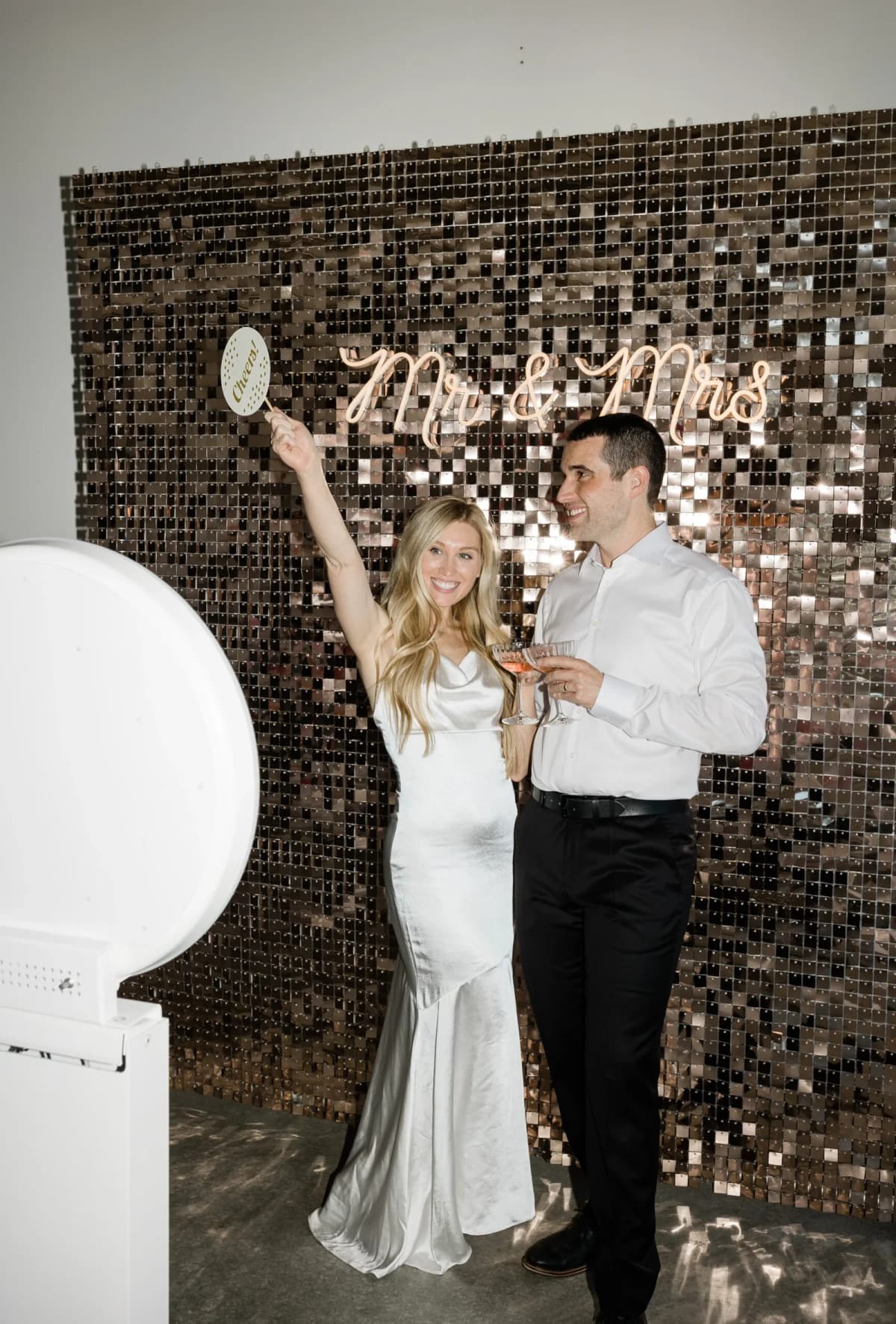 Prom Night photo booth setup in Los Angeles — Captured Celebrations