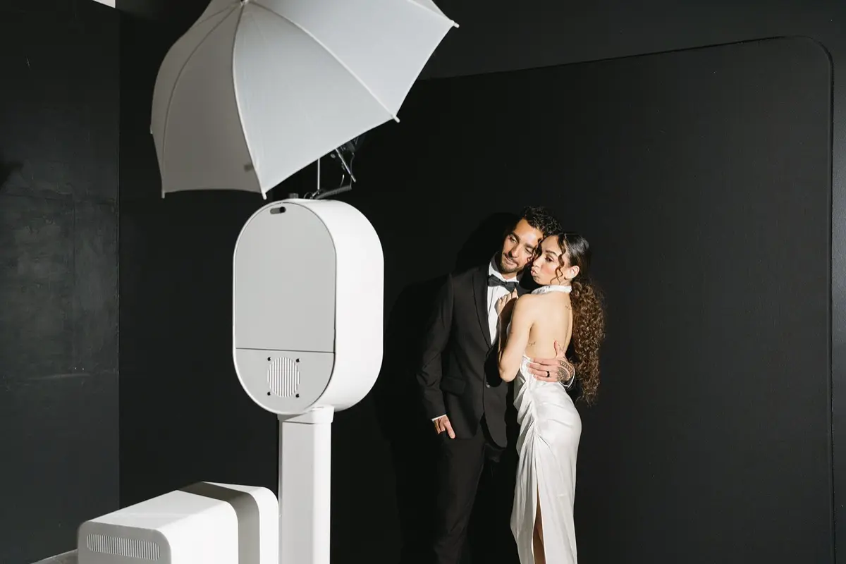 Photo booth at Ritz-Carlton Los Angeles