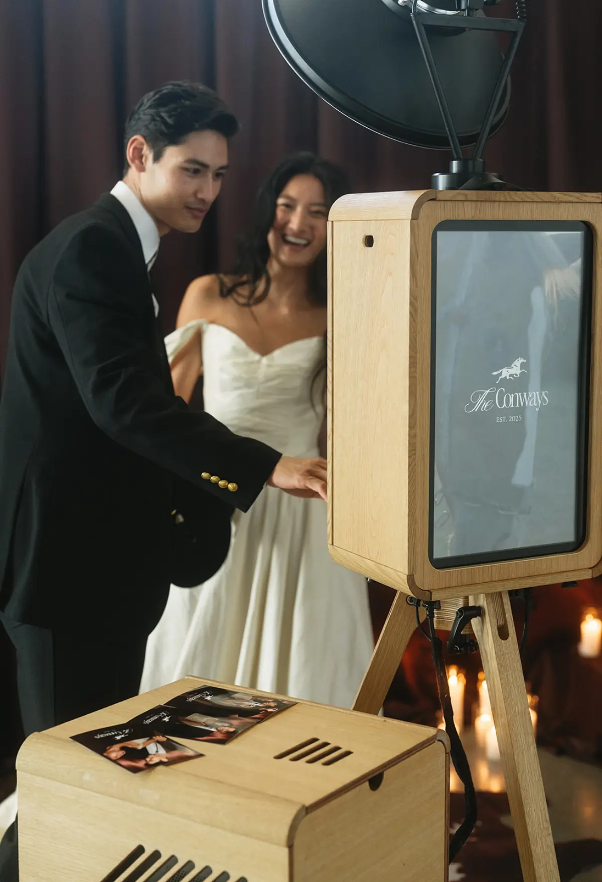 Renta de cabina de fotos en Pasadena, CA — Captured Celebrations, empresa latina premiada