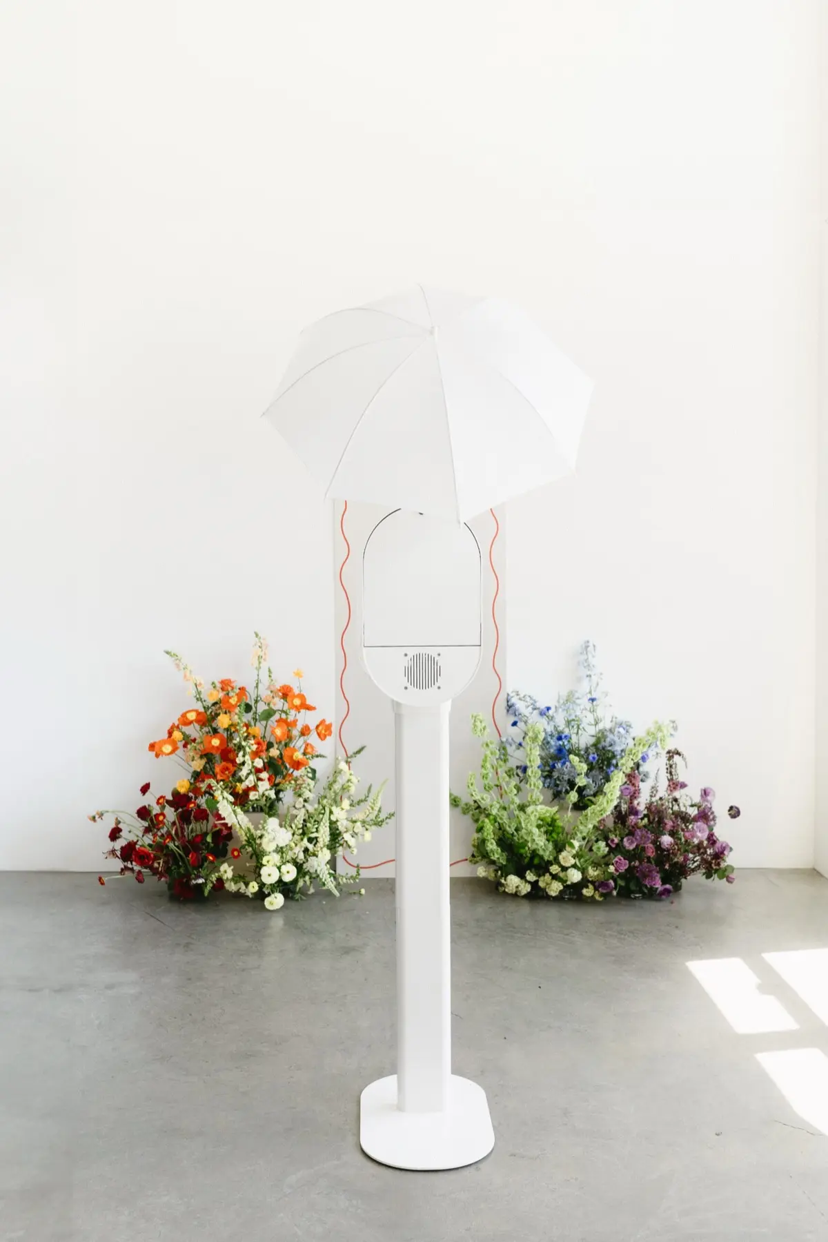 Photo booth setup at a Irvine event — Captured Celebrations