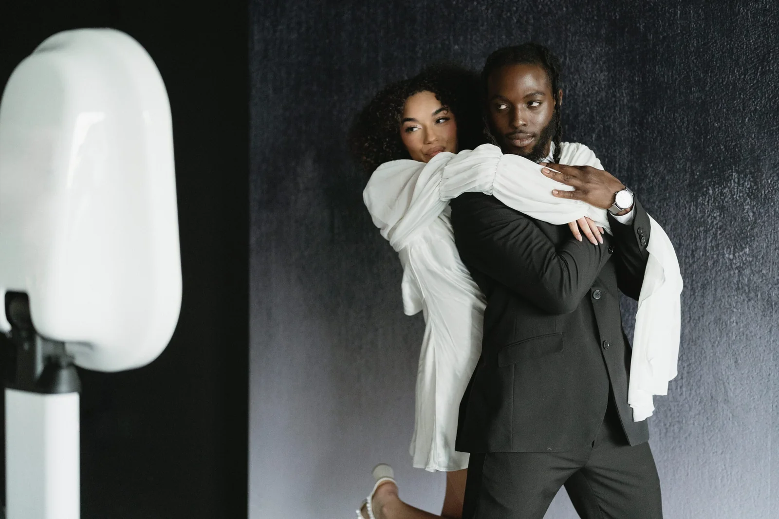 Captured Celebrations photo booth at a Los Angeles wedding venue