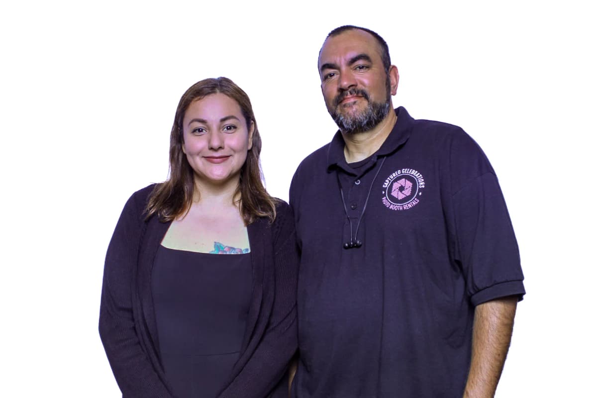 Photo booth rental for events in Shadow Hills, California — Captured Celebrations