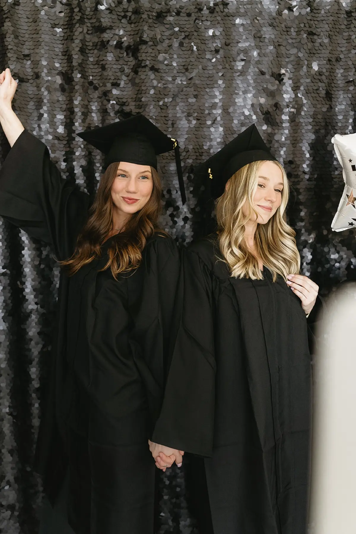 Graduation party photo booth at Los Angeles school event